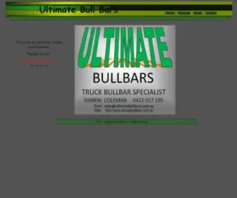 Ultimatebullbars.com.au(Ultimatebullbars) Screenshot