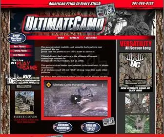 Ultimatecamo.com(The home of UltimateCamo) Screenshot