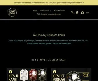 Ultimatecards.nl(Ultimate Cards) Screenshot