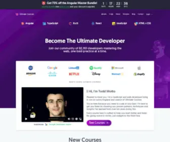 Ultimatecourses.com(Ultimate Courses) Screenshot