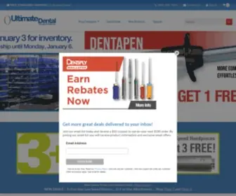 Ultimatedental.com(Ultimate Dental) Screenshot