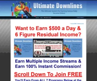 Ultimatedownlines.com(Downline builder) Screenshot