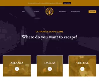 Ultimateescapegame.com(The Ultimate Escape Game) Screenshot