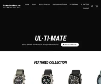 Ultimatefieldwatch.com(Ultimate Field Watches by Bertucci) Screenshot