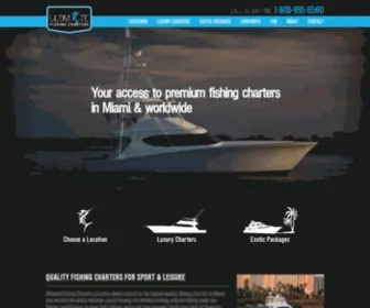 Ultimatefishingcharters.com(Ultimate Fishing Charters) Screenshot