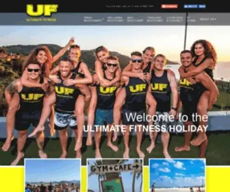 Ultimatefitnessholiday.com(Ultimate Fitness Holidays) Screenshot