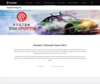 Ultimategametech.com(Asetek Simsports) Screenshot