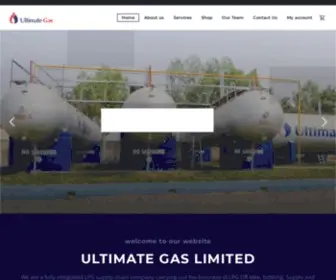 Ultimategas.ng(Ultimate Gas Limited) Screenshot