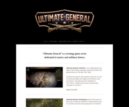Ultimategeneral.com(Ultimate General) Screenshot