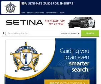 Ultimateguideforsheriffs.com(The Ultimate Guide for Sheriffs) Screenshot