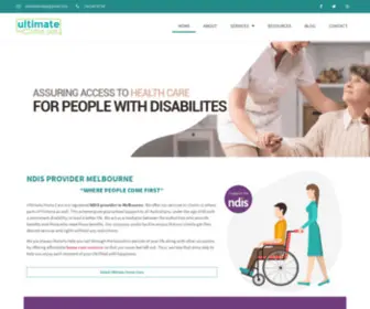 Ultimatehc.com.au(Ultimate Home Care) Screenshot