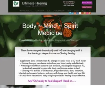 Ultimatehealing.com(Natural Therapies) Screenshot