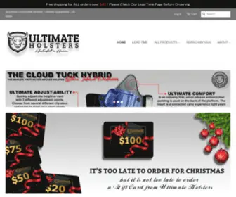 Ultimateholsters.com(Ultimate Holsters) Screenshot