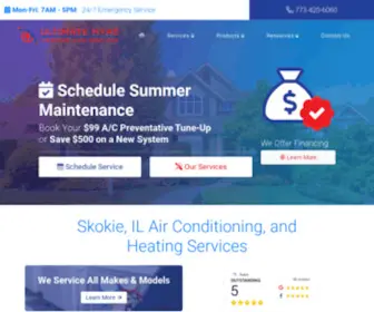 Ultimatehvacs.com(Ultimate HVAC) Screenshot