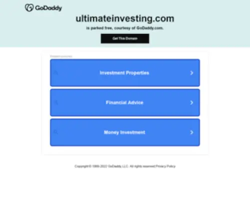 Ultimateinvesting.com(Ultimateinvesting) Screenshot