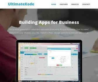 Ultimatekode.com(Leading Business Solutions Provider) Screenshot
