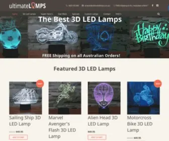 Ultimatelamps.com.au(The Ultimate Lamp) Screenshot