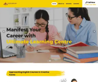 Ultimatelearningcentre.com(Top IELTS Learning Centre in Canada) Screenshot