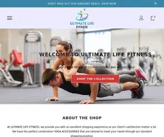 Ultimatelifefitness.com(AN ULTIMATE SHOP FOR LIFE FITNESS NEEDS) Screenshot