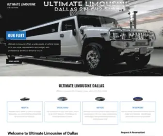 Ultimatelimodallas.com(Ultimate Limo of Dallas) Screenshot