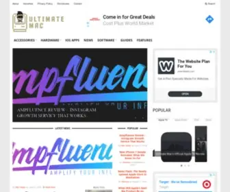 Ultimatemac.com(Ultimate Mac) Screenshot