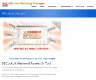 Ultimatemarketingstrategies.net(ultimatemarketingstrategies) Screenshot
