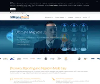 Ultimatemigrator.com(Ultimate Migrator) Screenshot