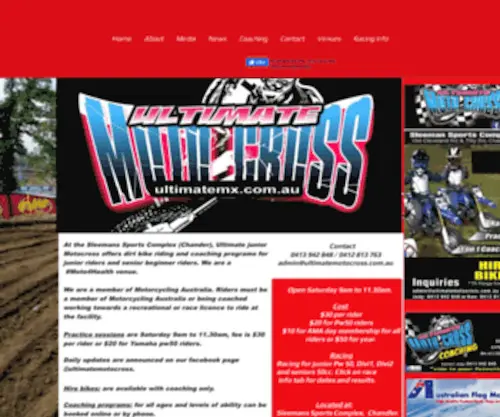 Ultimatemotocross.com.au(Ultimatemotocross) Screenshot