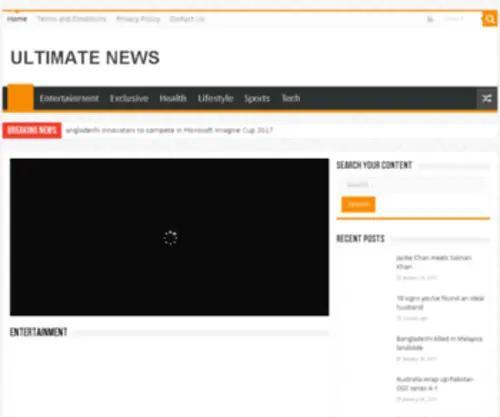 Ultimatenews.net(Ultimatenews) Screenshot