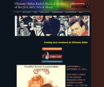 Ultimateoldiesradio.com(Ultimateoldiesradio) Screenshot