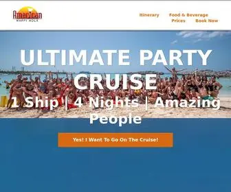 Ultimatepartycruise.com(Ultimate Party Cruise) Screenshot