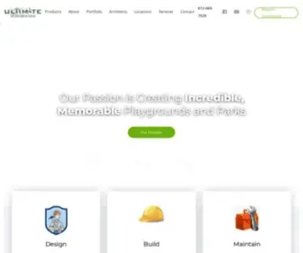 Ultimateplaygrounds.com(Ultimate Playgrounds Inc) Screenshot