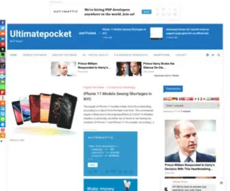 Ultimatepocket.com(Iphone) Screenshot