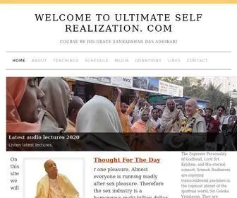 Ultimateselfrealization.com(Ultimate Self Realization) Screenshot