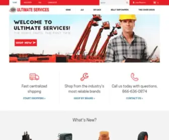 Ultimateservices.com(Ultimate Services Inc) Screenshot