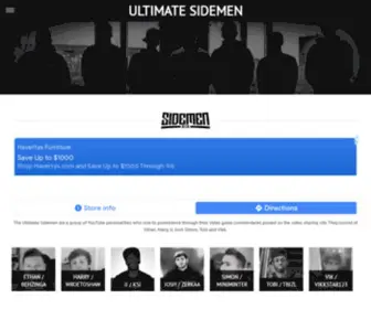 Ultimatesidemen.com(The Ultimate Sidemen) Screenshot
