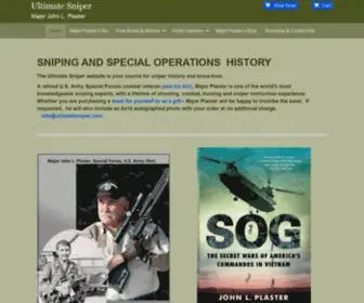 Ultimatesniper.com(Major John Plaster's Ultimate Sniper) Screenshot
