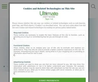Ultimatesoftware.com(Our purpose) Screenshot