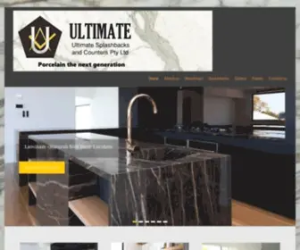 Ultimatesplashbacks.com.au(Ultimate Splashbacks and Counters) Screenshot