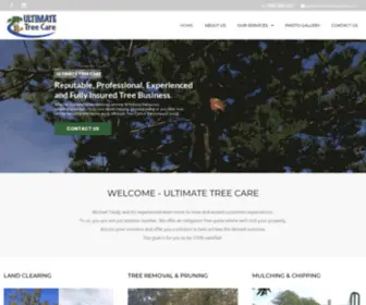 Ultimatetreecare.com.au(Tree Lopping Tree Removal Services Central Coast Lake Macquarie) Screenshot