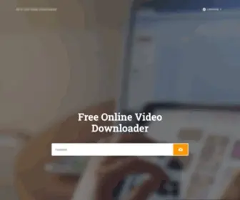 Ultimatevideodownloader.com(All in One Video Downloader) Screenshot