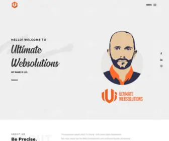 Ultimatewebsolutions.net(Ultimate Websolutions) Screenshot