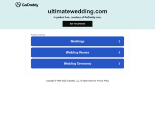 Ultimatewedding.com(Ultimatewedding) Screenshot