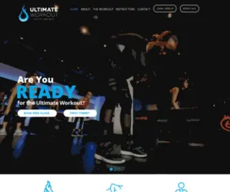 Ultimateworkout.com(Ultimate Workout Built By Todd Smith) Screenshot