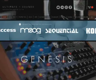 Ultimatexsounds.com(ULTIMATE X SOUNDS Access Virus Ti / PROPHET Rev2 / NI Massive / Sylenth1 / patches / Sound Design) Screenshot