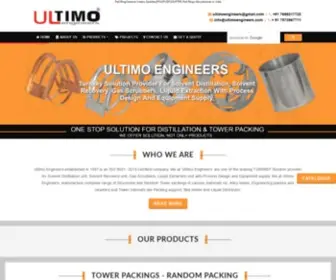 Ultimoengineers.com(Pall Ring) Screenshot