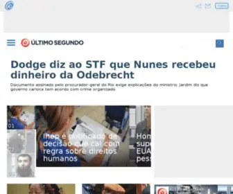 Ultimosegundo.com.br(Notícias do Último Segundo) Screenshot