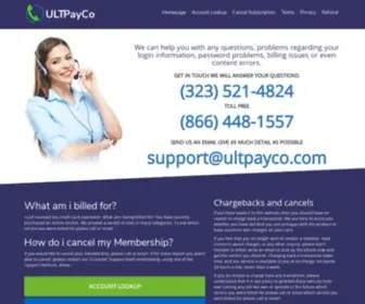 Ultpayco.com(ULTPayCo) Screenshot