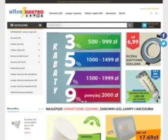 Ultra-Elektro.pl(Oświetlenie LED) Screenshot