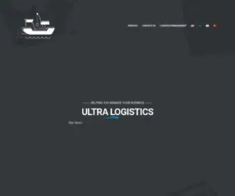 Ultra-Logistics.ltd(Ultra Logistics) Screenshot